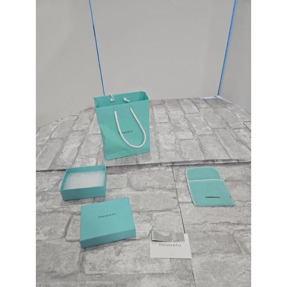 Tiffany & Co. Money Clip Sterling Silver Gift with Pouch And Box No Engravings